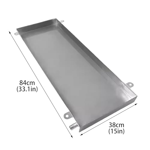 Bandeja de drenaje de acero inoxidable para aire acondicionado con salida de agua eficiente 6