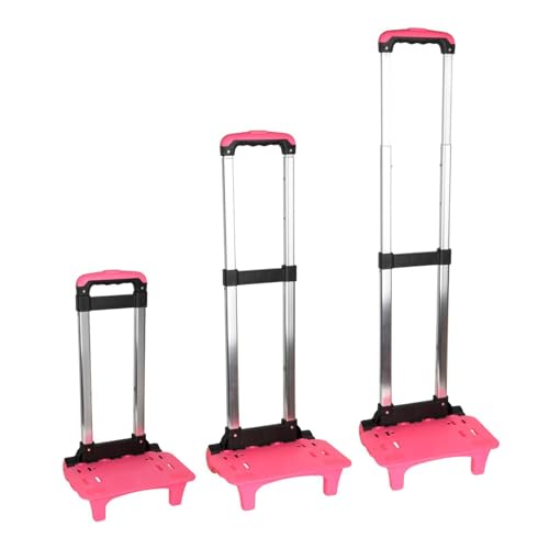 Generic Backpack Trolley 2 Wheels Telescopic Rod Backpack Hand Truck for Kids Girl4