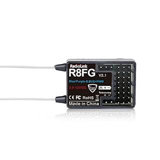 Radiolink R8FG récepteur gyro avec télémétrie de tension