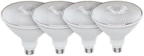 GE Lighting (Pack of 4) GE Warm White LED PAR38 Flood Light, Indoor Outdoor, 15 watt, 1200 Lumen, Dimmable, HD Light for Exceptional Color Contrast and Brightness image 3