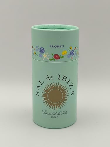 Granos de Sal con Pétalos de Flor – Sal de Ibiza | Toque Floral y Sofisticado (75g)