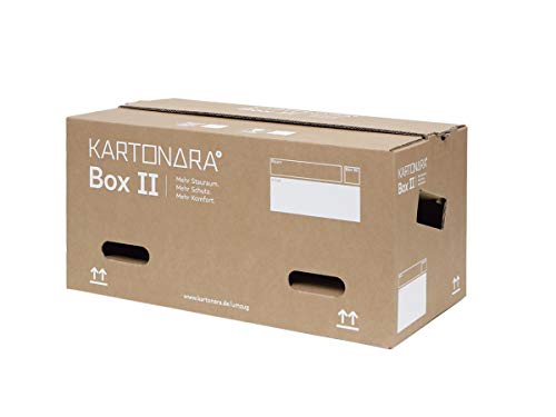 Preisvergleich Produktbild 15 Stück stabile Umzugskartons KARTONARA Box II / 2-wellige Profi Umzugskiste