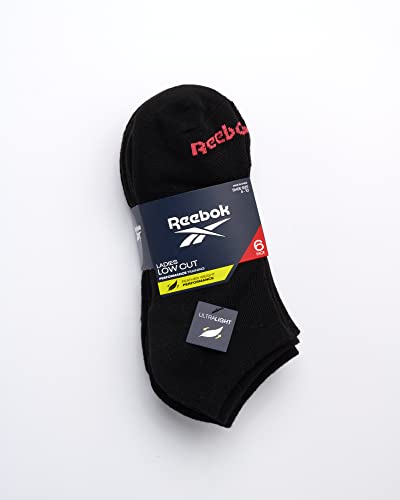 Reebok Women's Athletic Socks - Performance Low Cut Socks (6 Pack)2