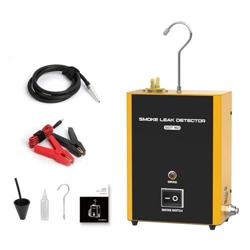 SDT50 Smoke Leak Detector - Automotive Smoke Tester with Built-in