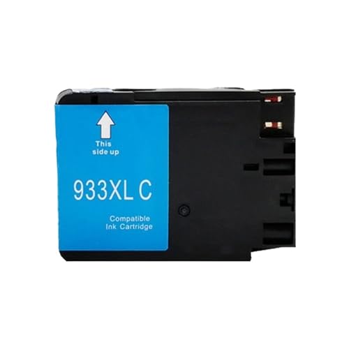 Cartouche encre 933XL bleu grande capacite pour OfficeJet 6700 7510 7612