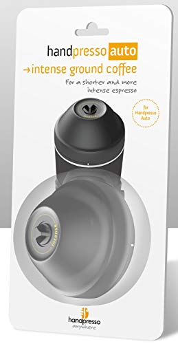 Handpresso Auto Hybrid Ground Coffee Intense Portafilter, Black, 20 x 10 x 4 cm