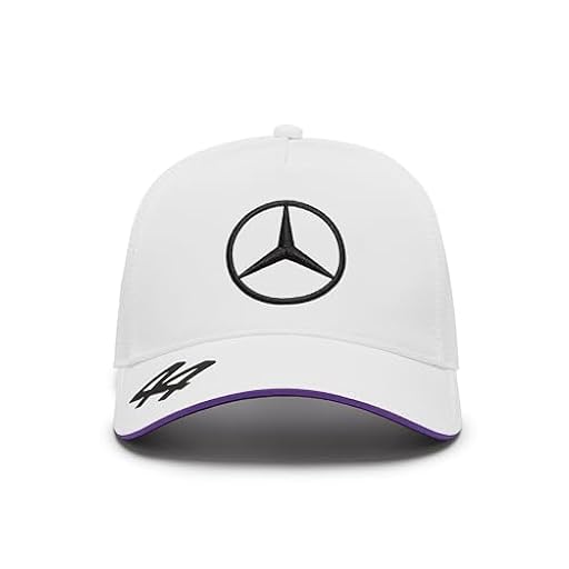 Mercedes AMG Petronas Gorra F1 2024 Lewis Hamilton - Blanco - Talla única | Ya disponible en tu tienda friki favorita! En mundofriki.es!