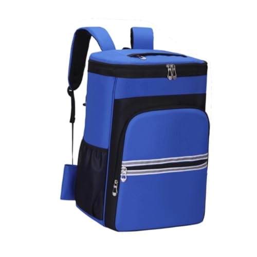 MYCENSE 掃除用収納バックパック 掃除用品バッグ 防水 調節可能なショルダーストラップ ハウスキーピングツールバックパック, 青