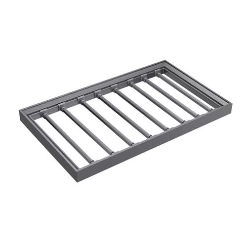 Estante de secado invisible ajustable y colgador para pantalones, diseño que ahorra espacio para armario de dormitorio y guardarropa, maximiza el almacenamiento y decora la ropa de manera eficiente