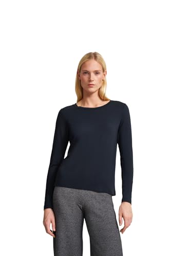 T-shirt noir bugatti pour femmes en taille L confortable au quotidien