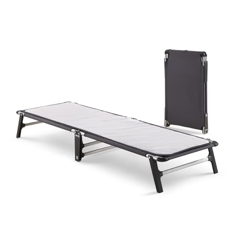 JAY-BE LE59 Lite Folding Bed with E Fiber Insulator Pad, Single - Black