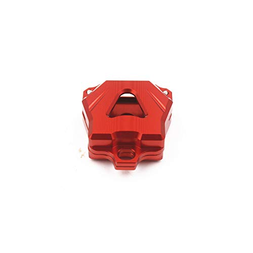 Motorcycle CNC Aluminum Key Cover Case Shell For Yamaha YZF R1 R6 XJR1200 XVS1100 FZ1 XVS1300 XT660 FZ6 (red)