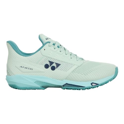 Scarpa per terra rossa YONEX Donna Power Cushion Ad-Accel AC Scarpe da Tennis Scarpa per Terra Rossa Mint-Turchese EU 37,5 NEU