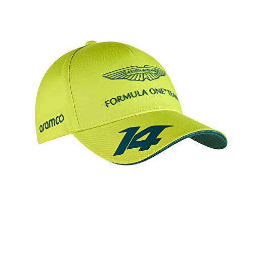 Aston Martin Formula One Team Cognizant F1 2023 Fernando Alonso Hat (Lime, Kid's Size)