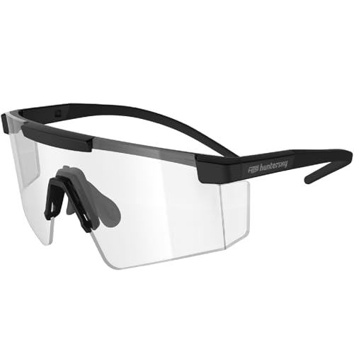 HTS HUNTERSKY Lunettes de soleil de mode Z87 UV400 pour hommes et femmes, course, cyclisme, baseball et activités sportives en extérieur – Modèle F31UA