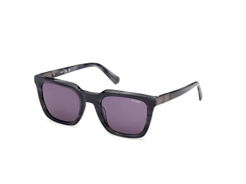 Guess Gu00279 Gafas, 92A Blu/Corno, 51/23/140 Uomo