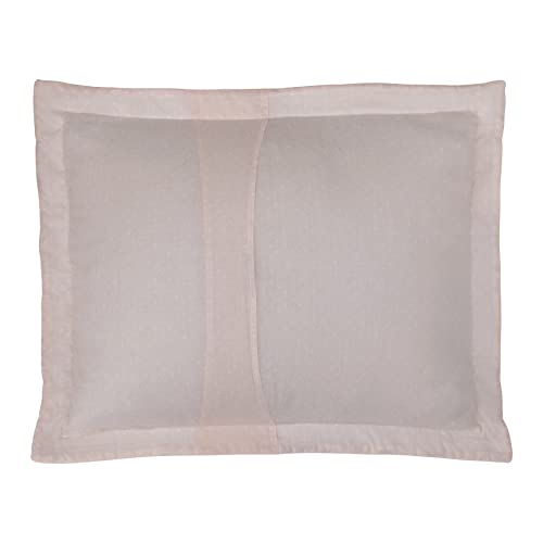 Laura Ashley Home - Breezy Floral Collection - 100% Cotton, Reversible, Lightweight & Breathable Bedding, Pre-Washed for Added Softness, Twin, Pink/Grey - Image 5