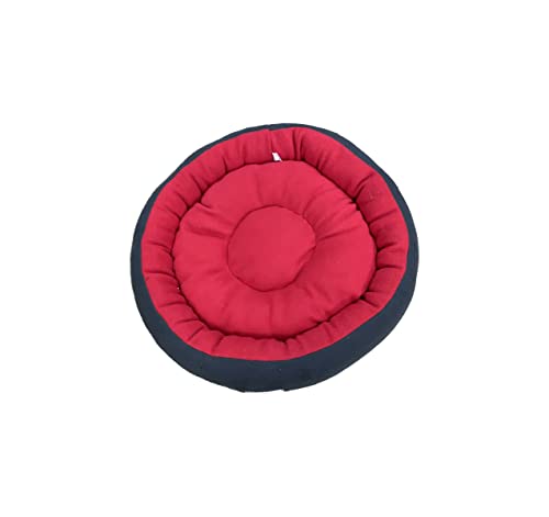 Image of Premium Medium Size Dog Bed for Medium Dogs and Puppies Anti Skid Bottom Washable Orthopedic Big Dog /cat Beds Red /Black