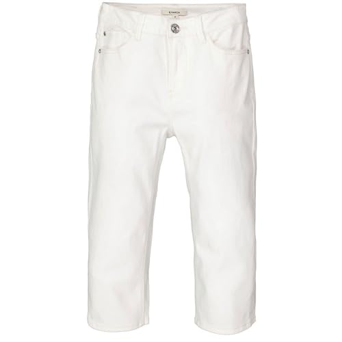 Boxer femmes Garcia Bermuda short blanc sous-vêtement coton extensible