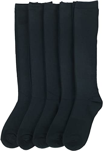 Image of ToBeInStyle Women's Pack of 6 or 12 Knee High Socks