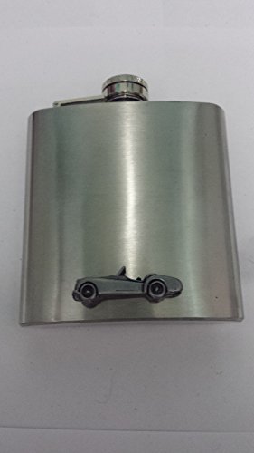 Triumph TR2 Roadster flasque en acier inoxydable, le cadeau idéal pour motard et pilote
