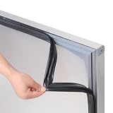 BKNCQ Burlete Cámara Frigorífica Industrial Junta Magnética Goma Sellado Puerta Congelador Profesional,Negro