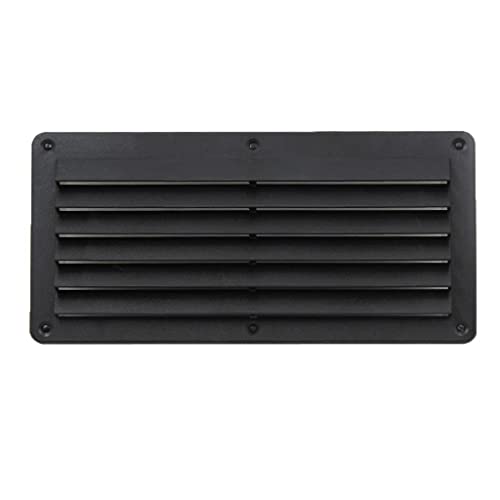 prasku マリンRVスクエア5x10インチボートルーバーエアベントベンチレーションカバー260 X 125mm