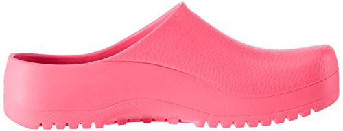 Image of Birkenstock Women's Super-Birki Clogs, (Neon Pink), 5 UK
