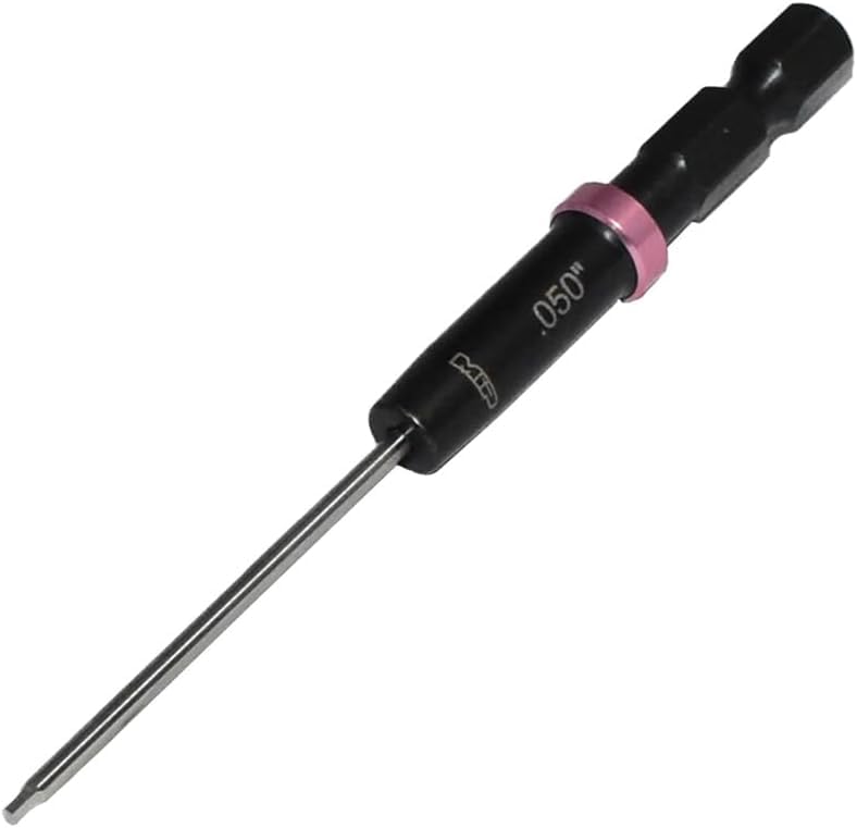 MIP .050 Standard RC Hex Bit 9200S Hex Head Allen Wrench Drill Tools and Tool Bits for Screwdrivers Electric Screwguns and Power Drills For RC Cars - Made in USA