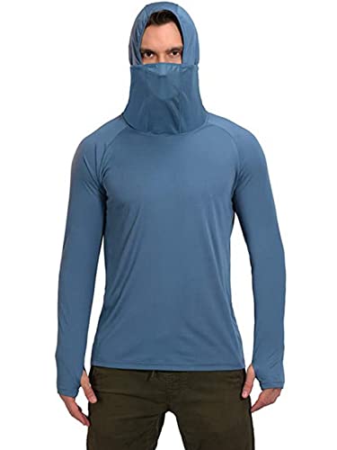 Opiniones y reviews de Ropa de Pesca los más recomendados. 41 YOUTHGO Playera de Manga Larga Hombre Camisa para Pesca Camiseta Senderismo Correr Pesca con Capucha Verano Respirable Proteccion Solar UPF50