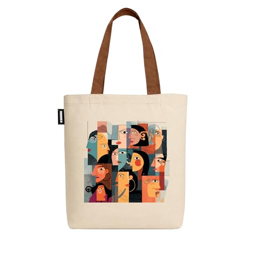 Image of Kaigan Premium Tote Bag Printed Designed Canvas Tote Bags For Women, Ecofriendly Cotton Canvas Bag for Girls Tote bag For Shopping, College, Travel, Handbag For Unisex