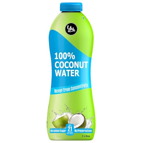 Image of Yu Foodlabs - 100% Natural Coconut Water - Zero Preservatives - No Added Sugar - 1 Litre