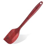 DOSMAMZ Premium Silicone Spatula, BPA-Free 600°F High Temperature resistance One-piece Seamless Desi