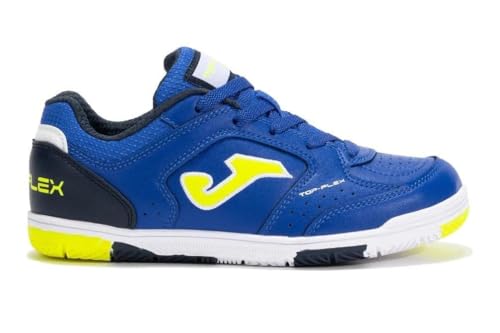 Joma Top Flex Jr 2505 Royal Indoor Chaussures pour Enfant, Bleu Roi, 31 EU