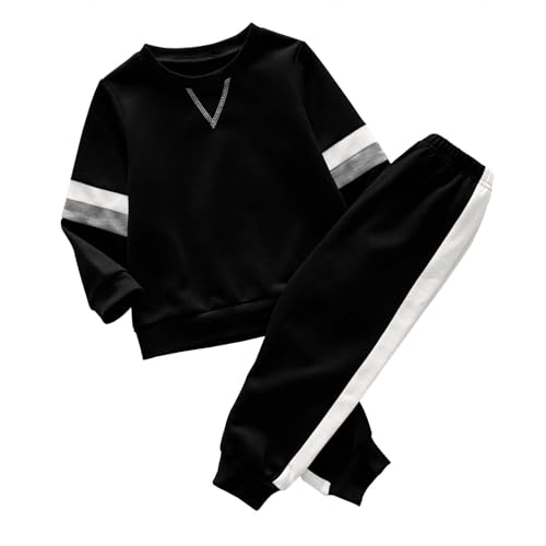 Haloumoning Kinder Trainingsanzug Jungen Sportanzug...