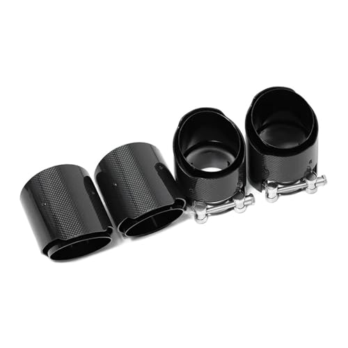 Tubo Escape Trasero Para M2 F87 M3 F80 M4 F82 F83 Silenciador De Tubo De Escape Actualización Boquilla MP De Escape Piezas De Escape De Fibra De Carbono(Carbon Fiber C-4)