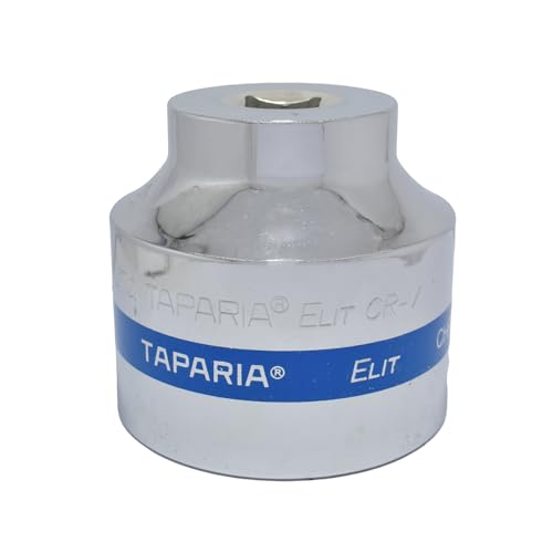 Image of TAPARIA Socket made of Chrome Vanadium Steel 6 Point Deep /Long Socket (Silver), C70 of 3 /4 inch (19mm) Square drive size, Suitable for Automobile, Industrial, Fabrication, Professional & Home Use