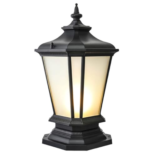 Lanterne d'extérieur moderne étanche pour sécuriser une allée sombre