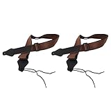 Youbones 2X Gitarren Gurt mit 3 Pick Haltern 100% Weicher Baumwoll Riemen...