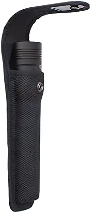 Tactical Flashlight Holster for Streamlight Stinger Flashlights & Similar, Heavy-Duty Nylon Flashlight Holder Fits 2-1/4 Inch Duty Belt, for Police, Military & Security Use