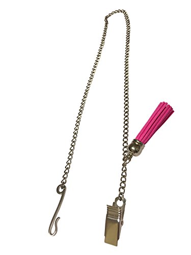Zipper Genie with Suede Tassel, Pink