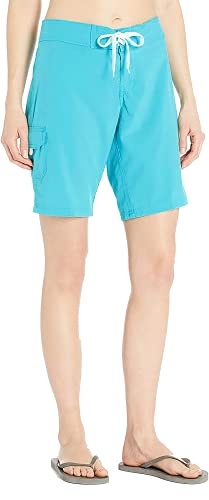 Kanu Surf Women's UPF 50+ Active Swim Board Shorts (Reg & Plus Sizes), Marina Aqua, 4