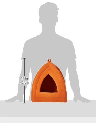 Petmaker 80-TB8801-TAN Cat House - Indoor Cat Bed With Removable Foam Cushion - Pet Tent For Kittens, Rabbits, Guinea Pigs, And Other Small Animals thumb #7