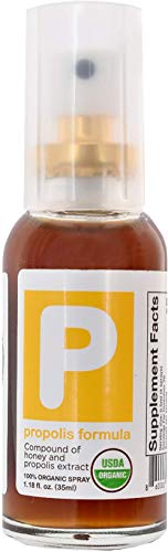 Organic Propolis Formula ThroatSpray ImmuneSupport