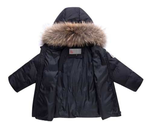 Skipakken voor jongens en meisjes Winterpakken voor peuters Donsjassen met capuchon voor kinderen Jassen en skibroeken - Image 3