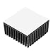immagine 7Dgtrhted 5PCS Alluminio dissipatore modulo di Raffreddamento del dissipatore di Calore del Dispositivo di Raffreddamento del radiatore Fin Pinna for Fan Bordo del PWB 40 x 20 x 40mm (Nero)