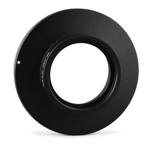 Adaptador de montura para lente con enfoque infinito preciso, lentes M42 de SLR a cámara sin espejo GFX, enfoque manual para series Fuji GFX miniatura 1