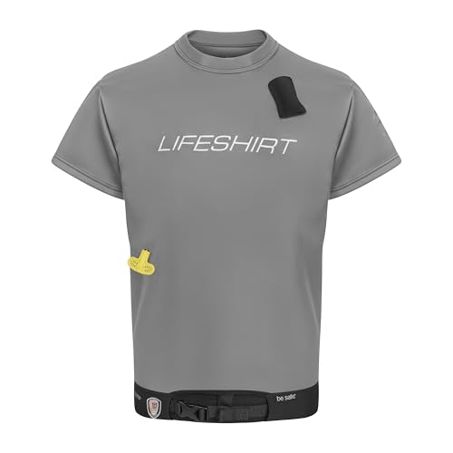 Lifeshirt Classic Sport (Grey, XX-Large) U.S Coast Guard Approved Life Jacket Short Sleeve