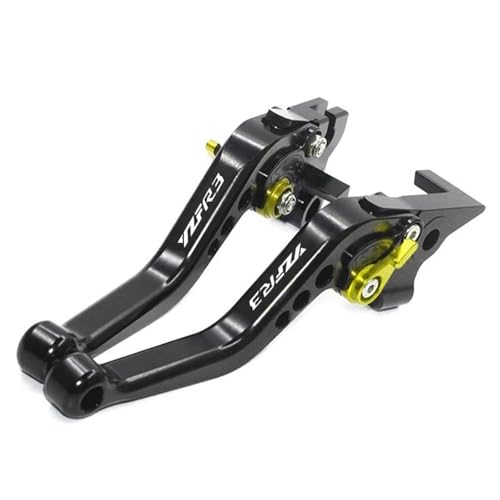 Leviers de poignée de moto YZF-R3 réglables et rétractables CNC
