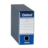 Esselte OXFORD G84 Registratore con Custodia, con Meccanismo a Leva N.1 in Formato Memoran...